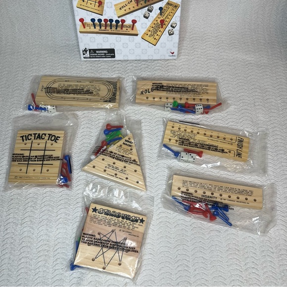 7 solid wood teasers games - Picture 3 of 6